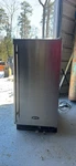 Marvel 30IMA584 Stainless Steel Undercounter Single Door Refrigerator Open. Price: $2200.00.