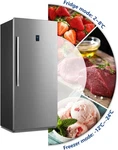 21 Cu Ft Stand Up Vertical Freezers Deep Convertible Refrigerator Led Lighting New. Price: $1299.00.