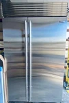 Sub-zero BI48SIDSPH 28.2 Cu. Ft. Side-by-side Refrigerator BI-48SID/S/PH Used. Price: $6500.00.