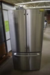 GWE19JYLFS 33" Stainless Cd French Door Refrigerator Nob #137214 Bp Open. Price: $1199.00.
