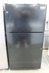 GIE22JTNRBB 33" Black Top-freezer Refrigerator Nob #156209 Open. Price: $850.00.