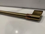 Caf Appliances Brushed Brass Curved Handle WR12X44299 For Refrigerator New!. Price: $135.00.