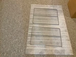 Frigidaire Upright Freezer FFU16F2VW Wire Shelf Set Upper&lower Of Shelve Used. Price: $45.00.