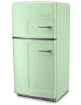 Big Chill BC21TFRRX1JG 33" Jadeite Green Retro Refrigerator W/o Ice Nib #159855 New. Price: $3999.00.
