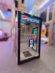 Pepsi Small Fridge Cooler Man Cave Refrigerated Beverages / Mens Garage New. Price: $275.00.
