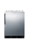 Summit SBC58BLBICADANK 24"W 5.5 Cu. Ft. Built-in / Stainless Steel New. Price: $2372.00.