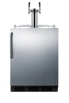 Summit SBC58BLBICADA 24"W 5.5 Cu. Ft. Built-in / Stainless Steel New. Price: $3037.00.
