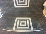 Thermador Refrigerator Glass Shelf P# 2222597 Used. Price: $90.00.