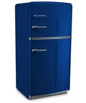 Big Chill BC21TFRLX1SB 33" Signal Blue Retro Refrigerator W/out Ice Nib #159849 New. Price: $4429.00.