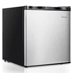 Costway 1.1 Cu.ft. Compact Single Door Mini Upright Freezer W/stainless Steel New. Price: $165.99.