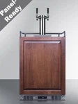 Summit 24" Wide Built-in Kegerator, Dual Tap, Panel Ready SBC682PNRTWIN New. Price: $2995.00.