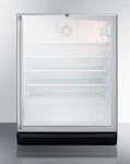 Summit SCR600BGLSHADA 24 Inch Commercial Beverage Center With 5.5 Cf, Cert New. Price: $1145.54.
