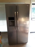 Frigidaire Gallery Refrigerator With Double Doors Used. Price: $350.00.