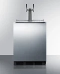 Summit 24" Stainless Steel Built-in Kegerator SBC58BLBIADA New. Price: $1800.00.