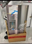 Used 21.9 Cu. Ft. Side-by-side Counter-depth Refrigerator Open. Price: $1800.00.