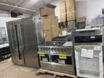 Hestan Kitchen Set 48" Df Range Refrigertator And Wine Columns Drawer Microwave New. Price: $26999.00.