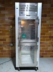 Traulsen G11000 Two Right Hinged Glass Half Doors Reach Refrigerator Used. Price: $1299.99.