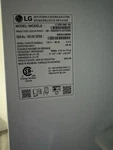 Lg LT18S2100S Top Freezer Refrigerator Stainless Steel Adjustable Shelves Light Used. Price: $350.00.