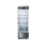 Summit SCR23SSG 28" 1-SECTION Reach-in Refrigerator W/ Right Hinged Glass Doo... New. Price: $3509.71.