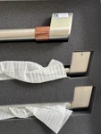 Cafe Stainless Steel Refrigerator Handle Set (model CXQB4H4PNSS) New. Price: $170.00.
