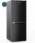 Bangson 4.0 Cu.ft Small Refrigerator With Freezer Fridge Bottom New. Price: $389.47.