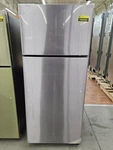 GTS18HYNRFS 28" Stainless 17.5 Cu. Ft. Top-freezer Refrigerator Nob #160586 Open. Price: $499.00.