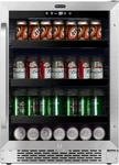 Stainless Steel 182 Can Beverage Refrigerator With Lock & Digital Control New. Price: $1049.99.