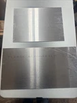 Whirlpool Refrigerator Stainless Steel Freezer Door Panles 2203290S And 2203292S Open. Price: $140.00.