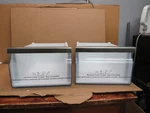 Hisense Refrigerator Drawers - Lot Of 2 For Model # RF15N1BSD Used. Price: $119.98.