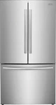 Frigidaire Gallery Cu. Ft. Counter-depth French Door Refrigerator GRFG2353AF3 Open. Price: $1425.00.