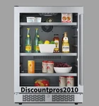 Avallon ABR242SGLH 24" Beverage Cooler Open Box Front Panel Dent Stainless. Price: $1000.00.