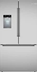 Bosch 100 Series B36FD10ENS 36" Freestanding French Door Smart Refrigerator Open. Price: $1899.00.