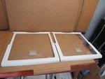 Refrigerator Glass Shelves - Lot Of Part # WR71X10262 WR71X10582 Used. Price: $51.98.