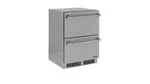 Brand New Lynx LN24DWR 24" Stainless Steel Double Drawer Outdoor Refrigerator. Price: $5199.00.