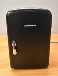 Intertek Chefman Ac/dc Hot Cold 6 Can Refrigerator Used. Price: $10.50.