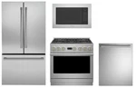 Monogram Pro Package With 36" Gas Range & French Door Refrigerator New. Price: $11920.00.