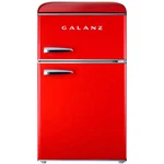 20 In. 3.1 Cu. Ft. Retro Top Freezer Refrigerator, Hot Rod Red, Energy Star New. Price: $324.79.