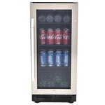 Avanti 72 Can 3.1 Cu. Ft. Stainless Steel Beverage Center W/ Black Cabinet New. Price: $899.99.