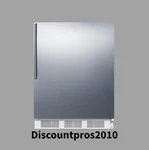Accucold FF7WBISSHVADA 24" Undercounter Refrigerator Open Box No Warranty. Price: $1200.00.