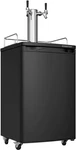 Edgestar KC2000TWIN 20"W Dual Tap Kegerator For Full Size Kegs - Black New. Price: $799.00.