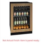 U-line UHBV124-IGO1A 24" Beverage Center With Glass Shelves & Door, Panel Ready New. Price: $1600.00.