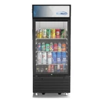6 Cu Ft One Glass Door Commercial Display Merchandiser Refrigerator In Black New. Price: $921.32.