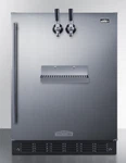 Summit 24" Front Tap Built In Coffee Kegerator, Compliant, SBC7BRSFRTPCFADA New. Price: $2685.00.
