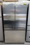 Monogram ZWE23NSYSS 36" Stainless Cd French Door Refrigerator Nob #160862 Open. Price: $3349.00.