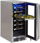Lynx Professional Grill Series Inch 2.7 Cu. Ft Outdoor Cellar LM15WINER Open. Price: $4289.00.