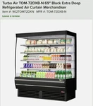 Turbo Air Extra Deep Refrigerator Merchandiser Used. Price: $11000.00.