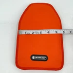 Creuset Wine Cooler Sleeve Flame Orange Party Travel Used. Price: $18.00.