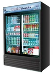 Turbo Air 44CF Merchandiser Cooler Black Finish 2 Sliding Glass Doors New. Price: $4936.92.