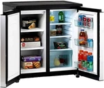 Avanti RMS551SS Mini Fridge Compact Side Refrigerator With Freezer Open. Price: $341.05.