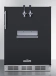 Summit 24" Wide Front Tap Built-in Beer Kegerator, Compliant, SBC58BFRTPADA New. Price: $2500.00.